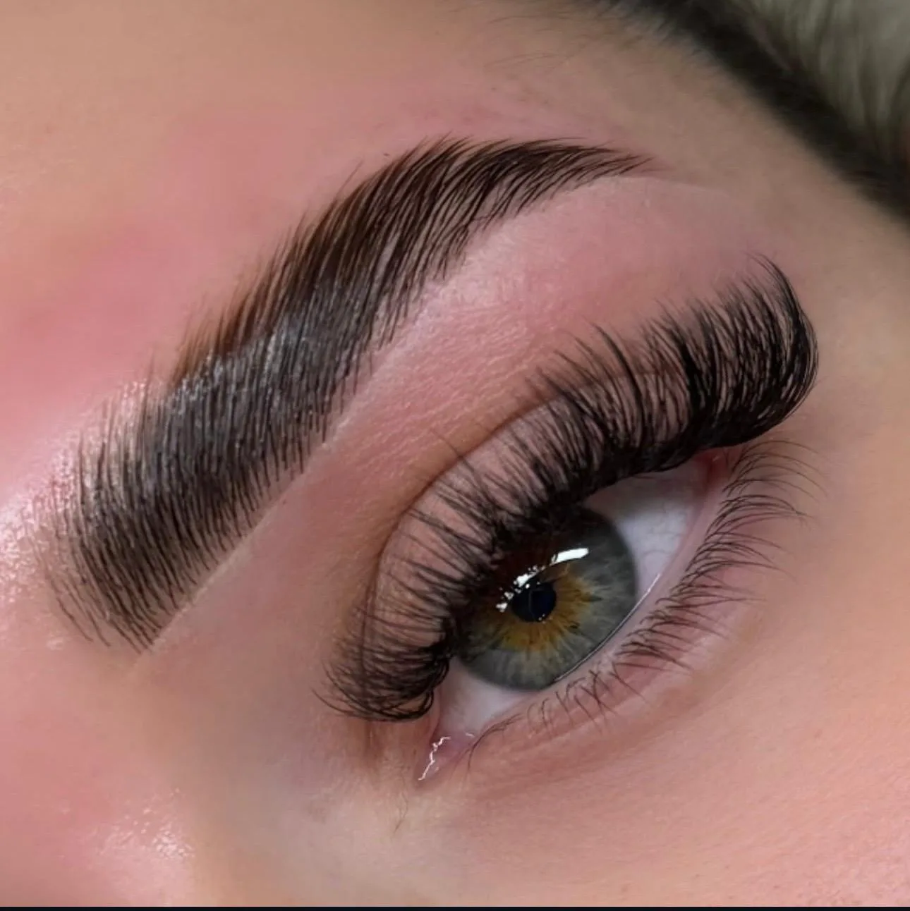 Ciara Daly Beauty Sydney — lash lift close-up on green eyes