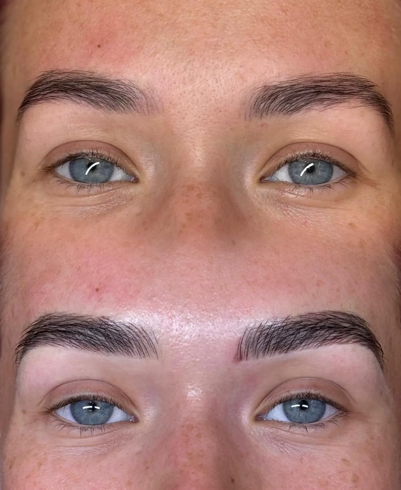Ciara Daly Beauty Sydney — permanent makeup brows before and after