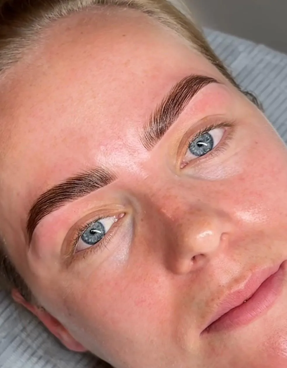 Ciara Daly Beauty Sydney — precision brow shaping model