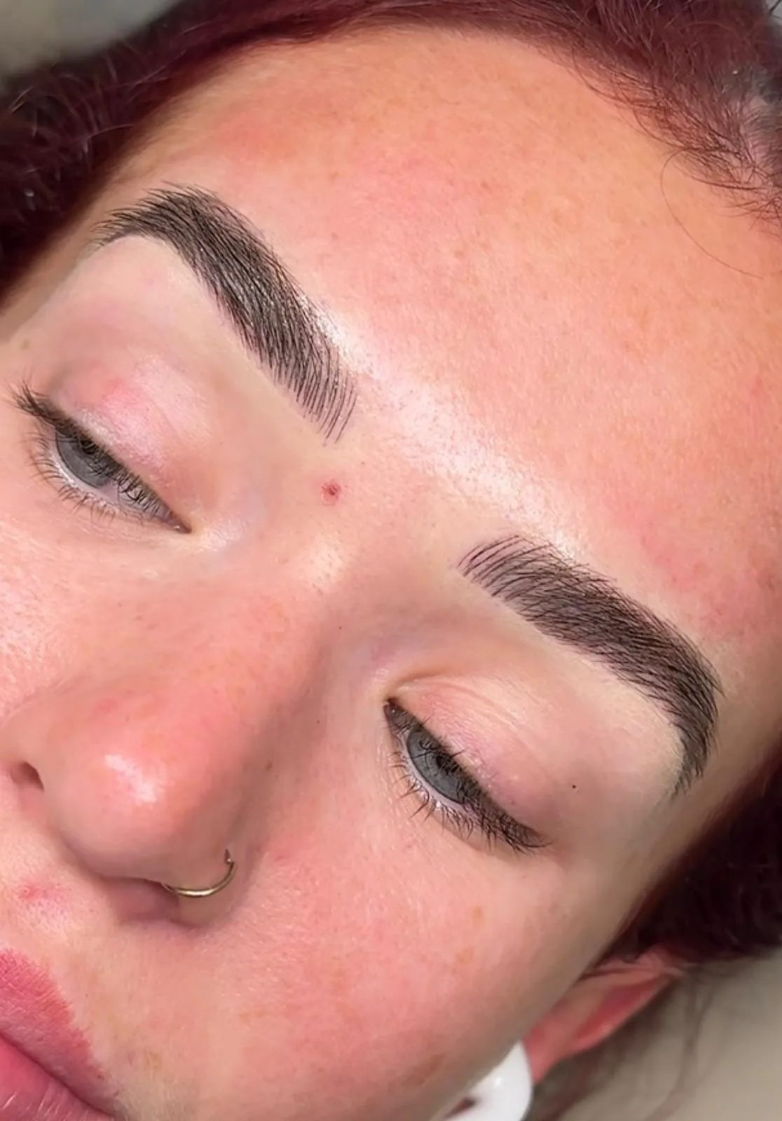 Soft brow shaping result — Ultimate Brow Course by Ciara Daly Academy Sydney